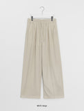 [unisex] Portilme Cool Banding Wide Slacks