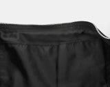 Retained eyelet leather cross shoulder bag