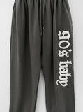 Lunte Lettering Jogger Pants