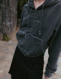 Layered Zip Hoodie