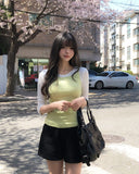 [U-BASIC] Poppy Basic Square Neck Sleeveless