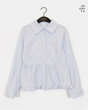 Sholti Frill Collar Blouse Shirt