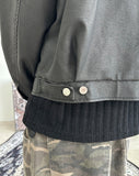 Cardan Washing Leather Jacket