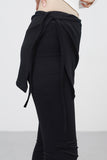 Yenne wrap skirt pants