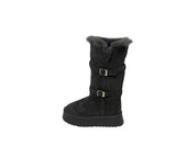 Brill Fur Platform Sole Ugg Long Boots