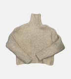 Cozy high-neck over knit