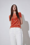 milky tassel cotton pants
