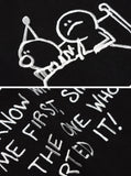 mmM Illustration Tattoo Brushed Hood Heavy Overfit