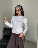 Epi Round Cut Layered Long Sleeve