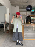 [unisex] Yuldi Banding Cargo Bermuda Pants