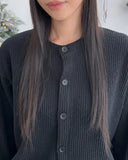 Moel Crop Brush Cardigan