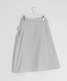 Kannahi Shirring Long Skirt