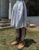 track wide Bermuda sweatpants
