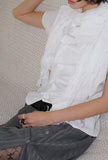 WAVE DRAPE SHIRT