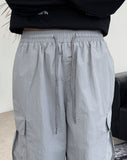 Coven Nylon Pintuck Cargo Pants