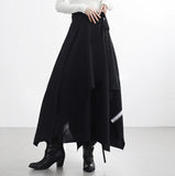 Prene Flared Wrap Skirt