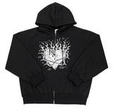 Heartbeat Hood Zip-Up