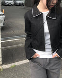 Noen Side Cut Wide Cotton Pants