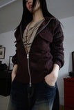 leather leaf necklace