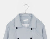 Ringsa double button collar wool short coat
