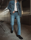 Entry trucker denim jacket