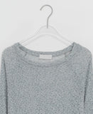 Jekin See-Through Flower Printing Long Sleeve Tee