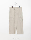 Hishin Strap Incision Cargo Pants