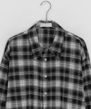 [Unisex] Giren Check Over Long Sleeve Shirt