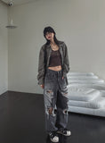 Rashid Overfit Check Shirt