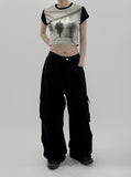 Roba Wide Cargo Pants