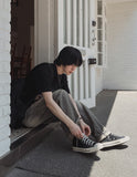 Demo Washing Gray Denim Pants