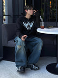 Lang Balloon Antique Amekaji Denim Pants