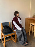 [unisex] Kuomi Over String Hood Knit Vest