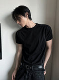 Cut muscle fit T-shirt