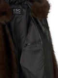 young and rich fur hoodie jacket