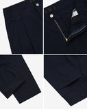 Chering Pintuck Wide Cotton Pants