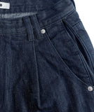 Non-fade Bermuda Snap Denim Pants