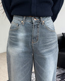 Dinan Pocket Washing Denim Pants