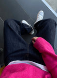 Point wool knit