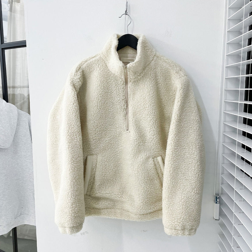 【COSYHARU】Haru fleece anorak COSYHARU (コシハル) - ハルフリースアノラック / Haru fleece