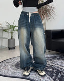 Evan Carpenter Washing Banded Denim Pants