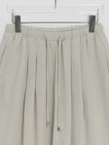Gih Banding Linen Wide Pants