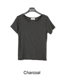 Rain Stripe Tension Short Sleeve