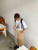 Deppu Bear Printing Short Sleeve Tee