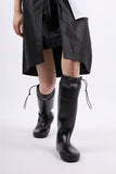 string long rain boots