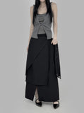 Layered Twist Halter Sleeveless