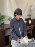 Kudenro Check Over Long Sleeve Shirt
