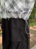 Dyosu Summer Check Hood Wind Jumper