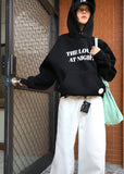 LOUVE SOLID HOODIE