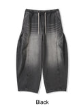 Hender Balloon Pintuck Denim Pants